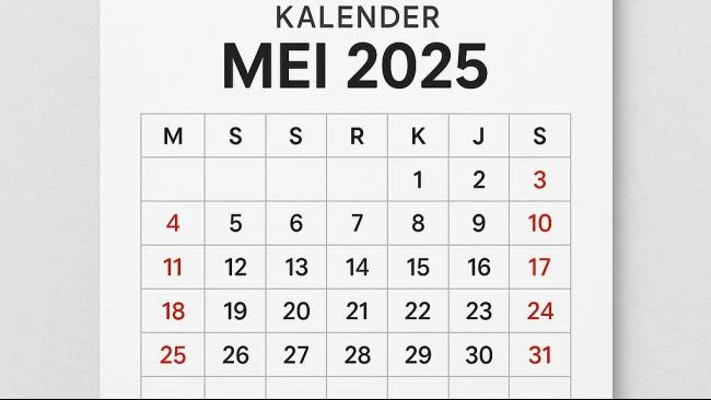 Hari Libur & Long Weekend Mei 2025: Tanggal Merah & Cuti Bersama