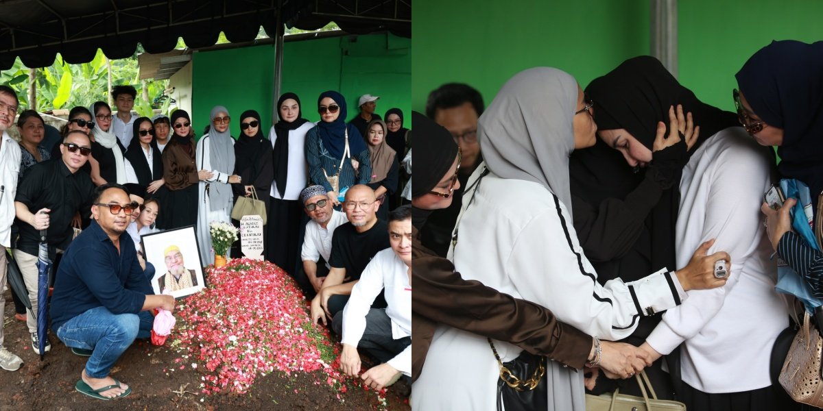 Rekan Artis Di Pemakaman Ayah Mona Ratuliu: 8 Potret Haru